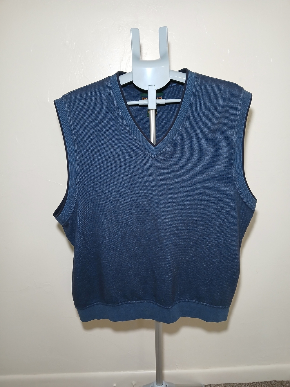 "Grandpacore" "90s Preppy" "Retro Golf Aesthetic" Navy IZOD CLUB Sweater Vest L